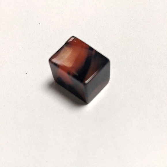 Jewelry - River agate sphere rectangle cube energy stone